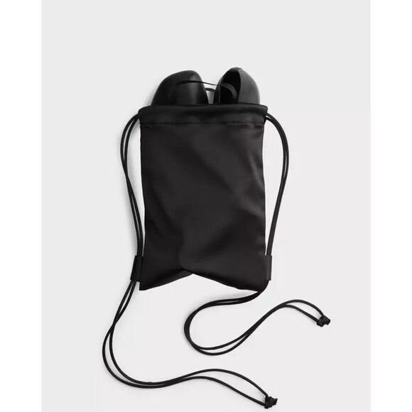 ✨Rag & Bone Recycled Satin Small Black Backpack✨ - Picture 1 of 6